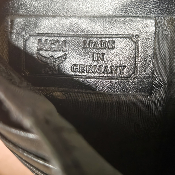 Vintage MCM Black Visetos Kisslock Wallet - Picture 12 of 14